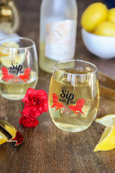 Stemless Wine Glass - Wine Me Up